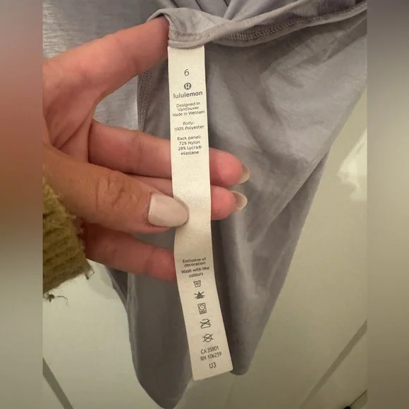 Lululemon Soul Stride Tank Iced Iris - Picture 8 of 12